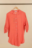 Italian Linen Rolled Sleeve shirt
