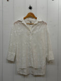 Cream Lucky Clover Blouse