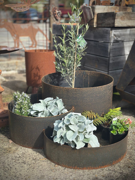 Three Ring Tiered Planter