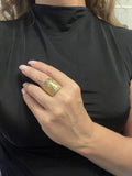Montana ring in gold T15. compact