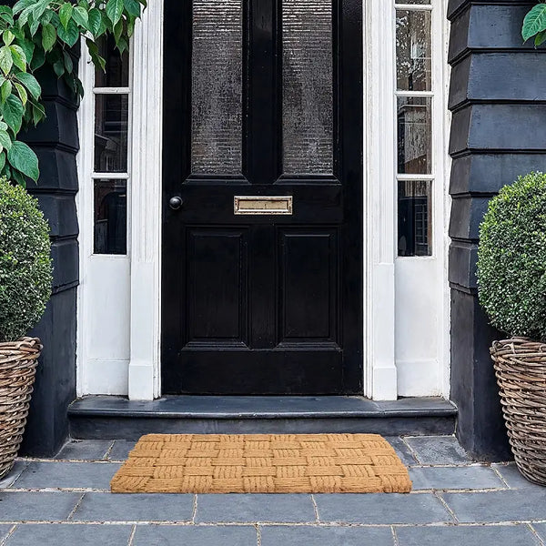Handknotted Doormat by Wicka