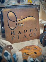 Our Happy Place Sign