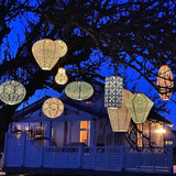 Lumiz Lantern 16 Bulb Petrol