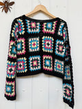 Crochet Panel Cardi
