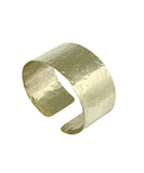 Alunizaje medium bracelet in golden brass