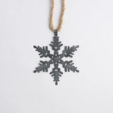 Tin Snowflake Decoration
