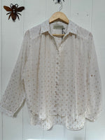 Jacquard Sheer Shirt