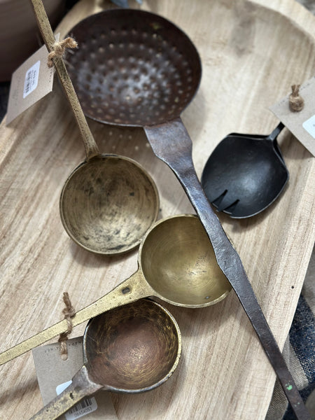 Brass Server Spoon