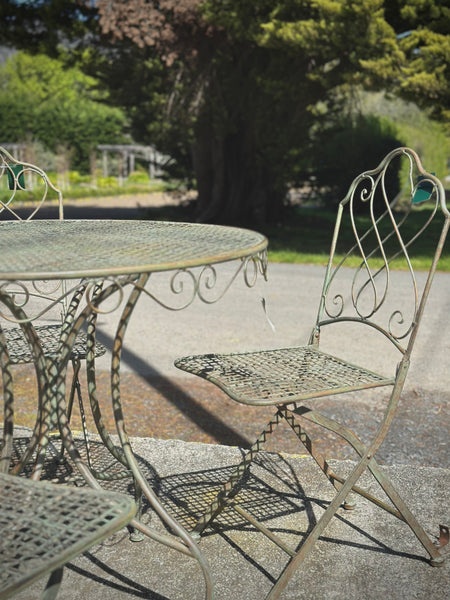 5 Piece Bistro Setting in Antique Bronze