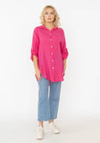 Italian Linen Rolled Sleeve shirt