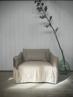Cape Single Linen Chair