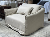Cape Single Linen Chair