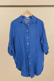 Italian Linen Rolled Sleeve shirt
