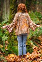 Dream Weaver Pixie Duster Cropped Kimono w/ Zodiac