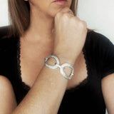 Oval link bracelet