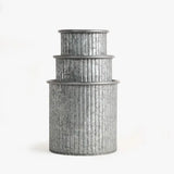 Bastille Tin Planters by Wicka