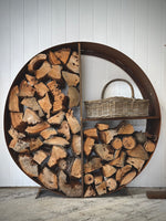 Round Firewood Holder