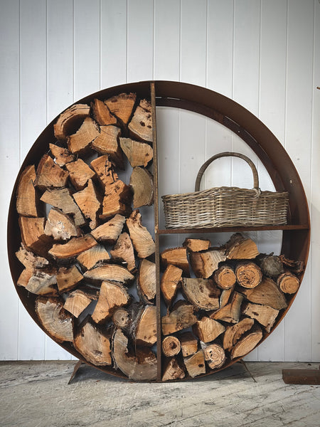 Round Firewood Holder