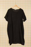 Italian Linen Long Round Neck Dress 3 Colours