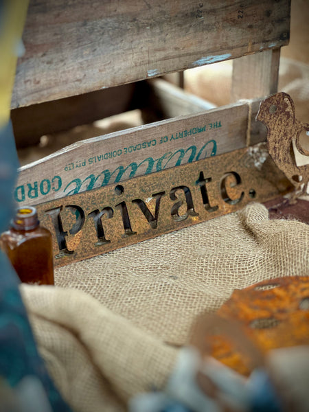Private Sign