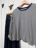 Stripe Winter Top