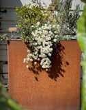 Square Mild Steel Planter Box - Straight Edge