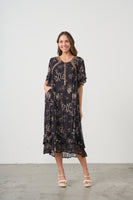 Floral Dress & Raglan Sleeve