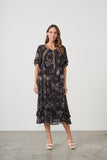 Floral Dress & Raglan Sleeve
