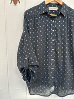Jacquard Sheer Shirt