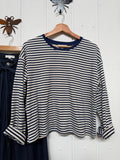 Stripe Winter Top