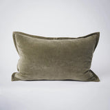 Eadie Lifestyle Evelyn Olive Velvet Cushion
