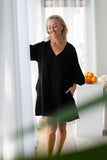 Black Linen Dress by Eadie Lifestyle