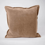 Eadie Lifestyle Evelyn Natural Velvet Cushion