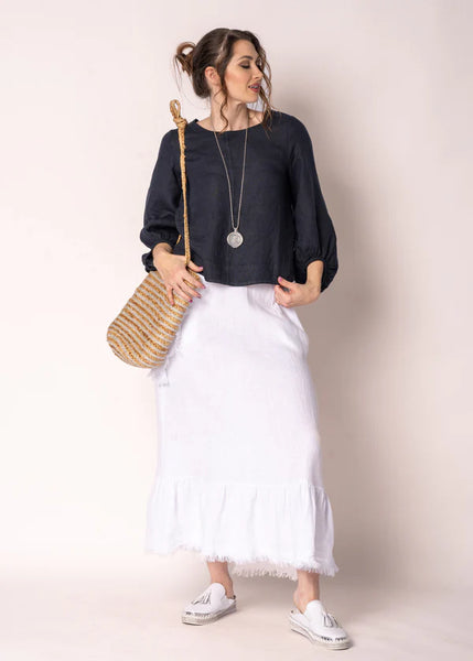 Elari Linen Top