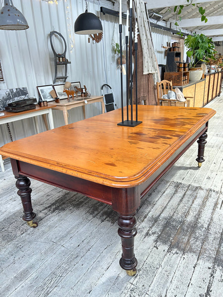 Vintage Pine Top Dining Table