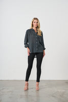 Jacquard Sheer Shirt