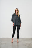 Jacquard Sheer Shirt