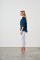 Navy Blouse