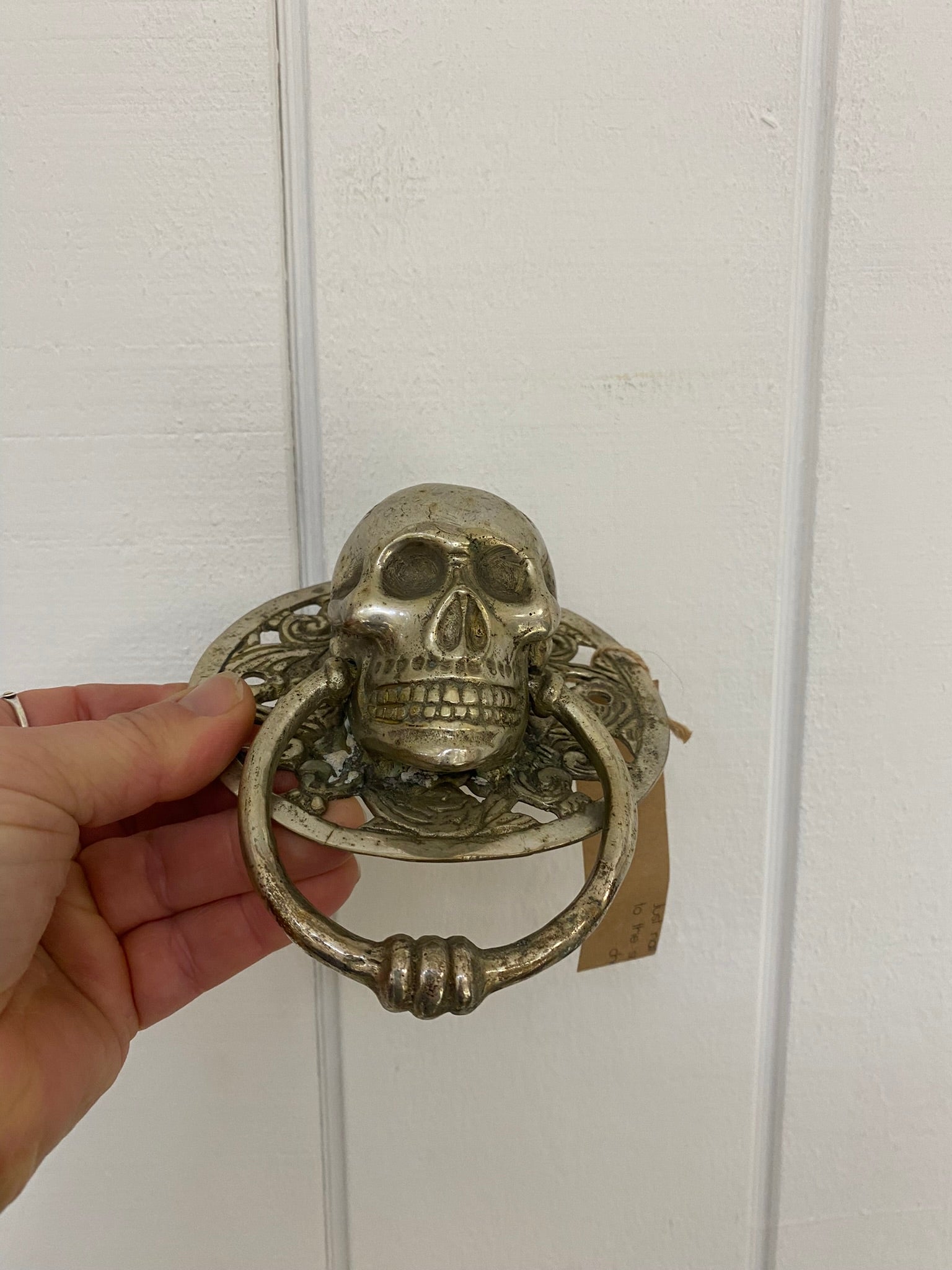 Large Skull Door Knocker