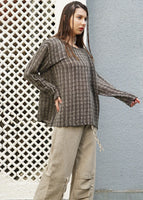 Jane Linen Top Onyx