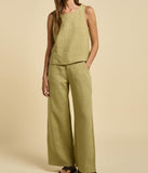 Jude Pistachio Top by Little Lies