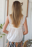 Square neck blouse