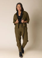 Karey Linen Top