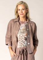 Karey Linen Top