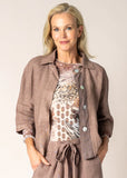 Karey Linen Top