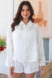 Embroidered Daisy shirt