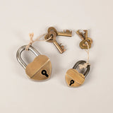 Brass Heart Lock