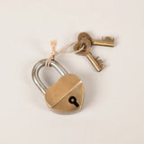 Brass Heart Lock