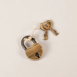 Brass Heart Lock