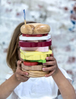 Stacking Burger Toy